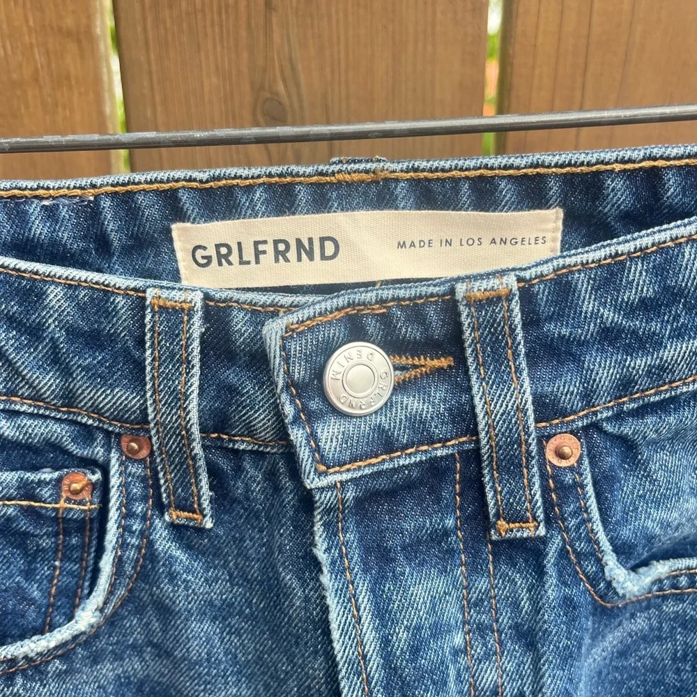 GRLFRND Highrise Cropped Jeans - Picture 2 of 8